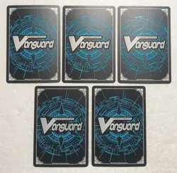Lot of 5 Japanese Cardfight!! Vanguard RR Card Set - Image 2