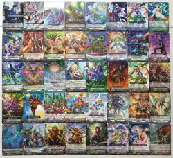 Lot of 40 Japanese Cardfight!! Vanguard Rare Card Set - Image 1