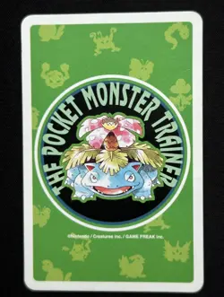Charizard Japanese Pokemon Poker No. 006 Venusaur Green Deck Playing Card 1996 - Image 2