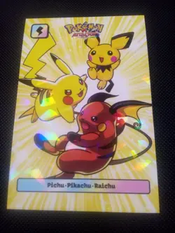 Pokemon 2024 Card Database Attacks Gen 2 Set Pikachu Pichu Raichu Peru - Image 1