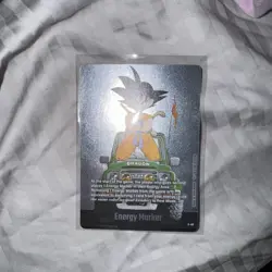 Son Goku E-48 Silver Energy Marker Dragon Ball Manga Booster Card Fusion World - Image 1