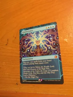 Omniscience Wilds of Eldraine: Enchanting Tales Mythic Rare Card 24 - Image 2