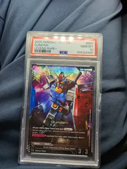 2025 Gundam RX-78-2 GD01-001 R+ | ENGLISH | Gundam Card Game PSA 10 - Image 2