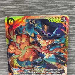 Sabo OP07-118 SEC - One Piece TCG - English Card Near-Mint Secret Rare - Image 2