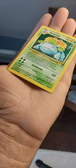 Venusaur 18/130 Base Set 2 Holo Rare Pokemon Card WOTC 1999 - 2000 Vintage Lp - Image 2