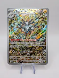 Magneton 159 Pokemon TCG S&V Surging Sparks Black Star Promo Holo Card NM - Image 1