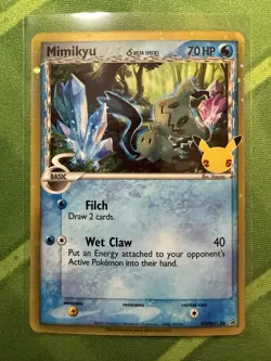 Mimikyu (Delta Species) SWSH136 SWSH: Sword & Shield Promo Cards Holo - Image 1