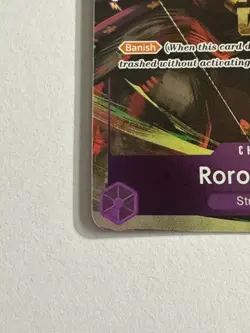 One Piece English Roronoa Zoro Foil Winner Card P-045 - OP06 Pre-Release - Image 5