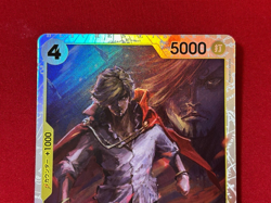 One Piece Card Game TCG OP04-104 SR Sanji Bandai Made in Japan Anime - Image 3