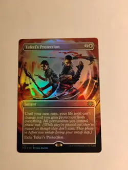 Teferi's Protection (Borderless) Double Masters 2022 Foil - Image 1