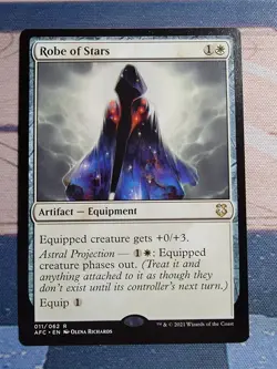 Robe of Stars - Commander: Adventures in the Forgotten Realms - NM - MTG - AFC - Image 1