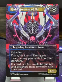 MTG - Emet-Selch, Unsundered (0394) Mythic (Borderless) - FINAL FANTASY (FIN) - Image 2