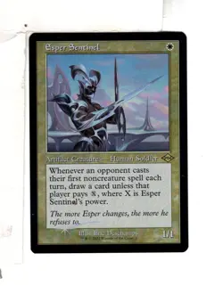 MTG SkeenAB Esper Sentinel RETRO FRAME FOIL from MH2. NM. - Image 1