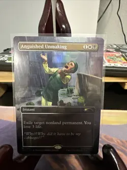 FOIL - MTG Avatar: The Last Airbender Anguished Unmaking (2298) Cabbages - Image 1