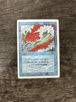 MTG 1x Blue Elemental Blast x1 LP Revised Edition - Image 1