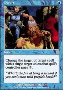 Divert Magic mtg Heavy Play, English Odyssey x1 - Image 1