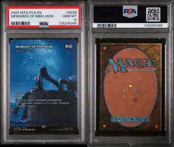 Memories of Nibelheim Magic The Gathering Final Fantasy 0026 FFVII PSA 10 - Image 1