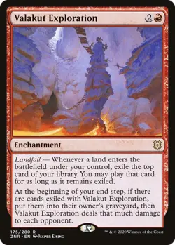 Valakut Exploration - Zendikar Rising (ZNR) NM Never Played - Image 1