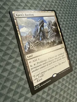 MTG Karn’s Bastion #0409 Rare Commander: March of the Machine (MOC) - Image 2