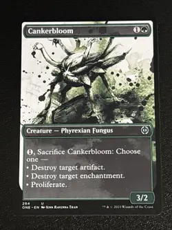 MTG Phyrexia: All Will Be One Cankerbloom Showcase 294 NM - Image 1