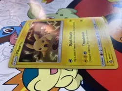 2019 Pokemon TCG Pikachu SM227 Black Star Promo Holo! NM/LP - Image 2