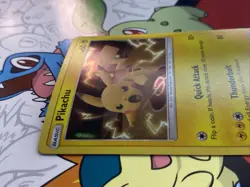 2019 Pokemon TCG Pikachu SM227 Black Star Promo Holo! NM/LP - Image 3