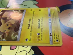 2019 Pokemon TCG Pikachu SM227 Black Star Promo Holo! NM/LP - Image 4