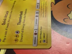 2019 Pokemon TCG Pikachu SM227 Black Star Promo Holo! NM/LP - Image 5
