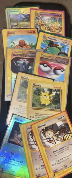 Pokemon wotc VINTAGE lot over 275 cards conditions very READ THE DESCRIPTION - Image 4