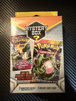 Pokemon TCG Mystery Hanger Box 3 Booster Packs (2022) - Brand New and Sealed - Image 1
