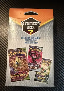 Pokemon TCG Mystery Hanger Box 3 Booster Packs (2022) - Brand New and Sealed - Image 3
