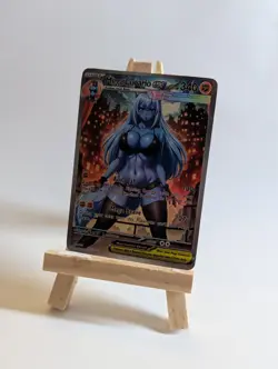 Pokemon Anime Waifu Mega Lucario EX Rare Full Art Doujin ACG Custom Art Card - Image 1