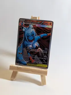 Pokemon Anime Waifu Mega Lucario EX Rare Full Art Doujin ACG Custom Art Card - Image 1