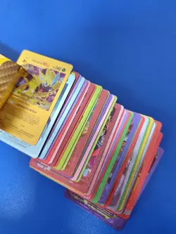 Collector's Heptacolor Colorful 55 Card TCG Vmax GX Card Charizard Rare Pokemon - Image 4