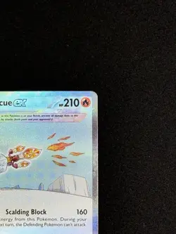 Eiscue ex 222/197 Pokemon SV03: Obsidian Flames Special Illustration Rare SIR NM - Image 4