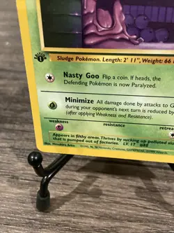 Pokemon TCG Grimer Fossil 48/62 Regular 1st Edition Common-NM!! - Image 4