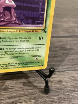 Pokemon TCG Grimer Fossil 48/62 Regular 1st Edition Common-NM!! - Image 5
