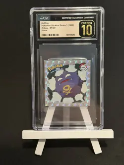 CGC Pristine 10 - Koffing (Prism) - Pr29 - 1999 Pokemon Artbox Series 1 Sticker - Image 4