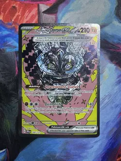 Pokemon TCG Cornerstone Mask Ogerpon ex 160/131 Prismatic Evolutions SIR - Image 1