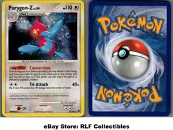 2008 Pokemon, D&P Great Encounters, #6/106 Porygon-Z Lv. 54, Holo Rare - Image 1