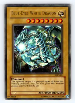 Yugioh Blue-Eyes White Dragon JMP-001 Ultra Rare - HP 💎 - Image 1