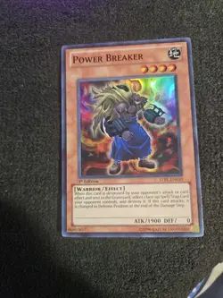 Yugioh Power Breaker STBL-EN010 Super Rare 1st Edition LP - Image 1