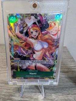 Nami Alternate Art Foil OP14-031 The Azure Sea's Seven One Piece - Image 1