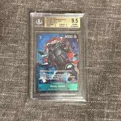 Hody Jones OP06-035 PRB01 Best Collection SR Alternative Art One Piece BGS 9.5 - Image 1