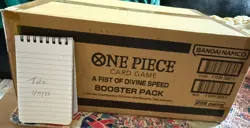 One Piece TCG OP-11 A Fist Of Divine Speed Booster Box Case SEALED NEW - Image 1