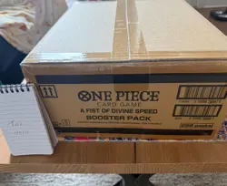 One Piece TCG OP-11 A Fist Of Divine Speed Booster Box Case SEALED NEW - Image 2