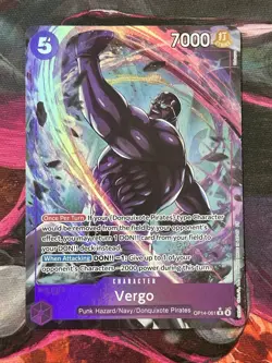 VERGO OP14-061 Alt Art~One Piece The Azure Sea's Seven~English - Image 1