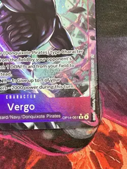 VERGO OP14-061 Alt Art~One Piece The Azure Sea's Seven~English - Image 4