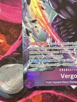 VERGO OP14-061 Alt Art~One Piece The Azure Sea's Seven~English - Image 5
