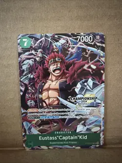 Eustass Kid st02-013 - Championship 2024 Event Pack - One Piece TCG (A2) - Image 1
